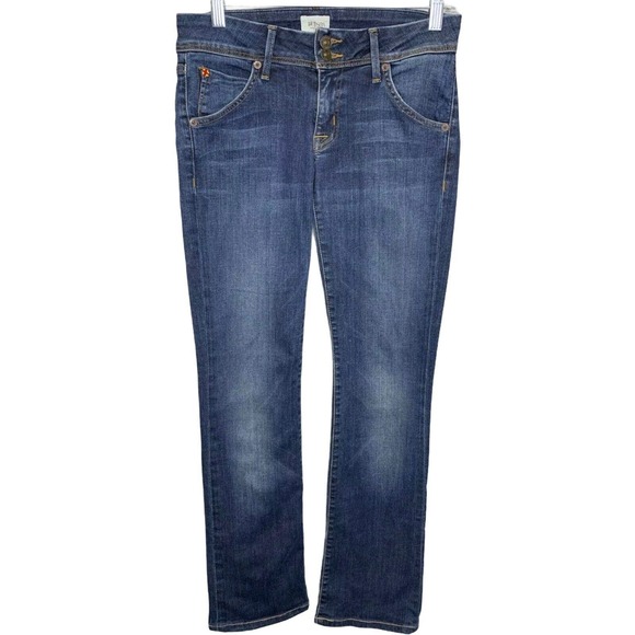 Hudson Women's Jeans Denim Beth Baby Boot Medium Wash Size 27 Blue - Picture 1 of 10